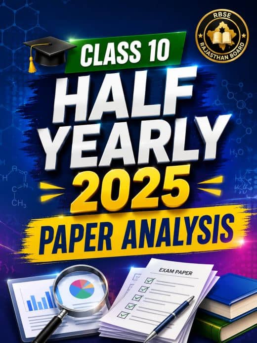 Class 10 RBSE 2025 Half Yearly Paper Analysis
