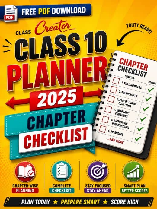 Class 10 year planner 2024-2025 | Academic planner