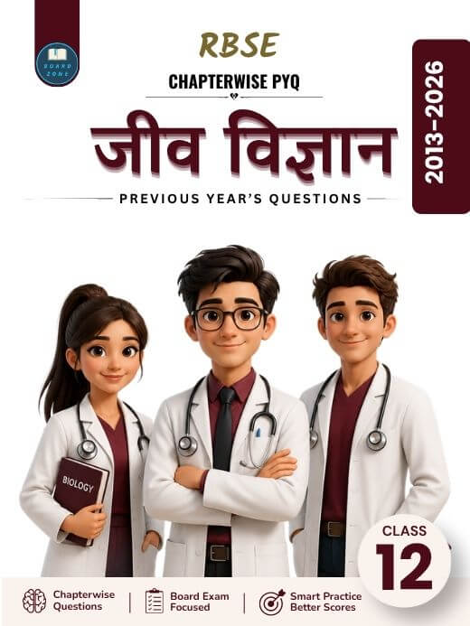 RBSE Class 12 Biology Chapterwise PYQs (2013–2026) PDF