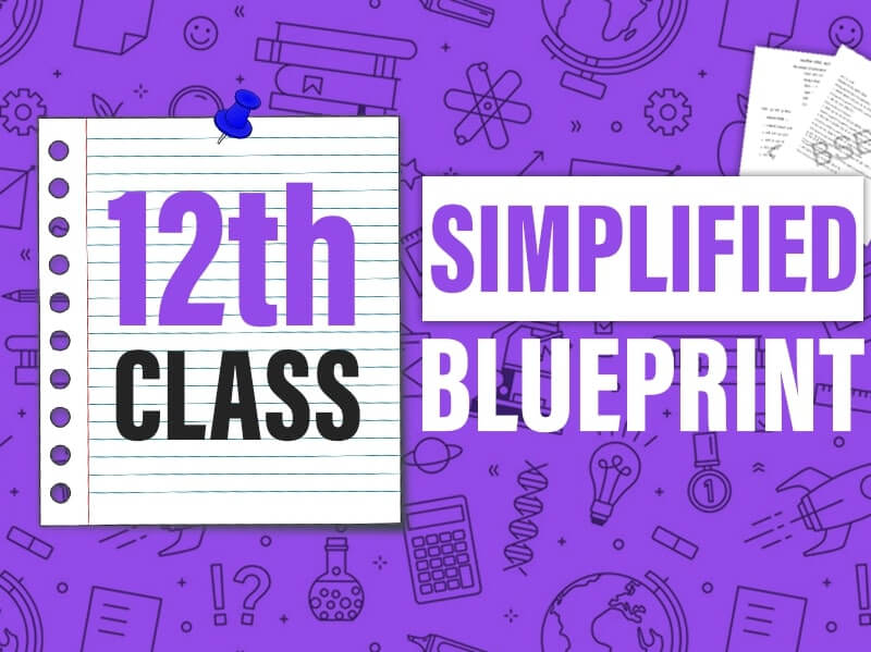 RBSE class 12 simplified blueprint