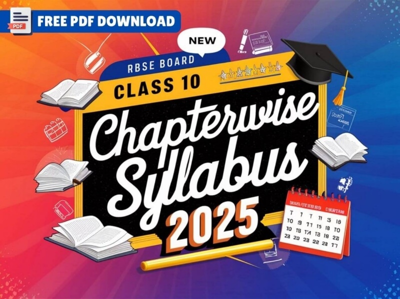 RBSE class 10th syllabus 2024-2025 all subject